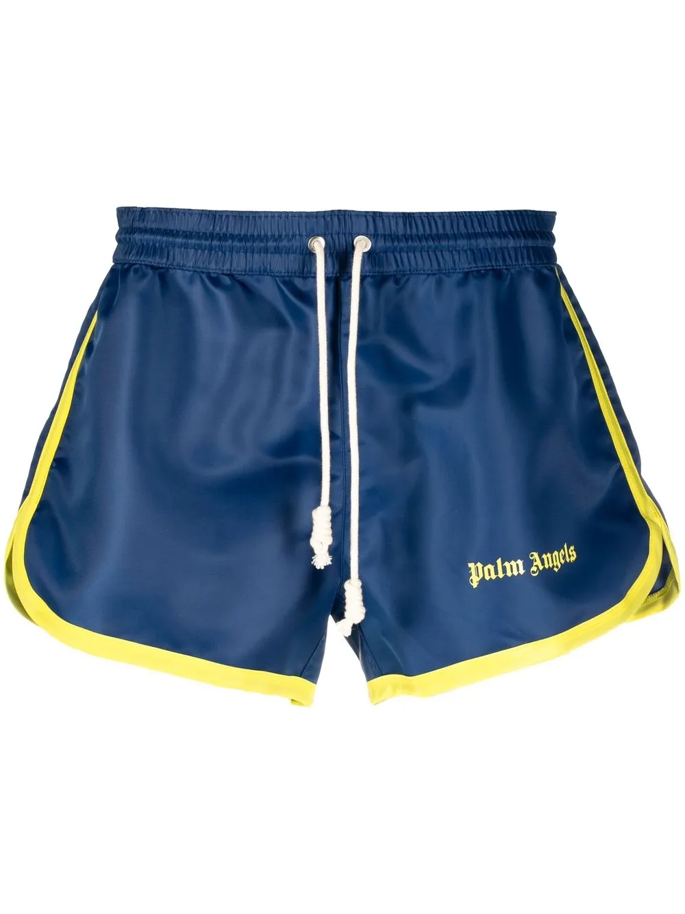 

Palm Angels Miami contrast-trim shorts - Blue