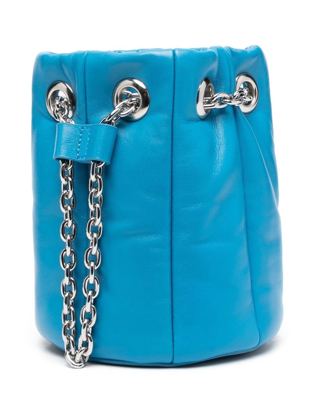 Shop Stand Studio Yvette Bucket Bag In Blau