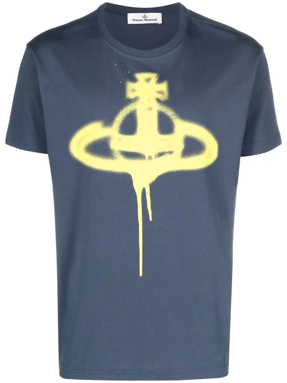 

Vivienne Westwood Spray Orb organic cotton T-shirt - Blue