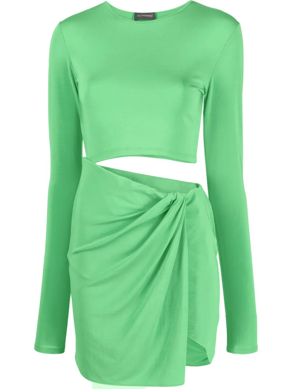 

THE ANDAMANE Gia cut-out minidress - Green