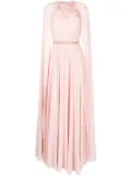 Sachin & Babi Belladonna cape gown - Pink