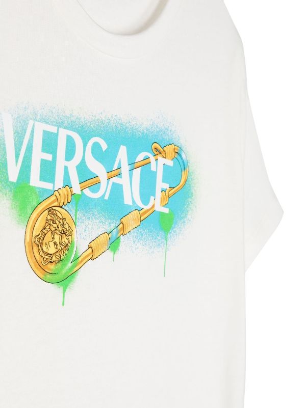 Versace Kids Versace Logo Kids T-Shirt for Boys