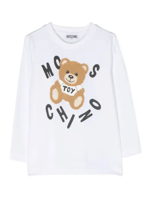 Moschino Kids Teddy Bear print T-shirt