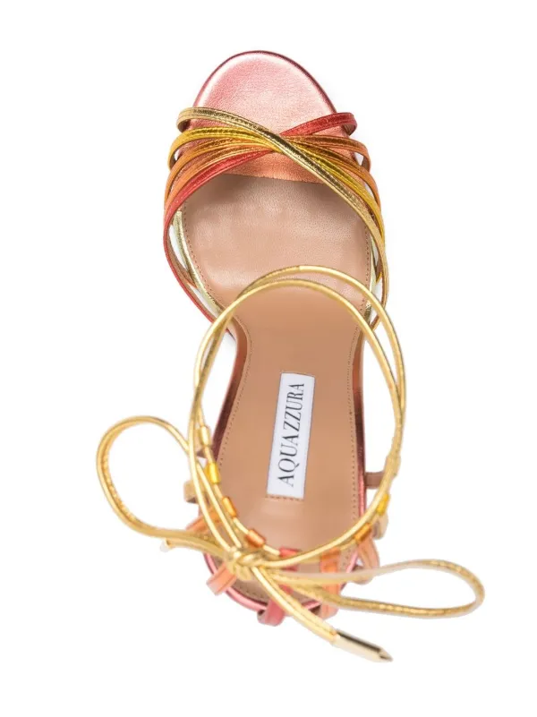 Aquazzura strappy sandals clearance