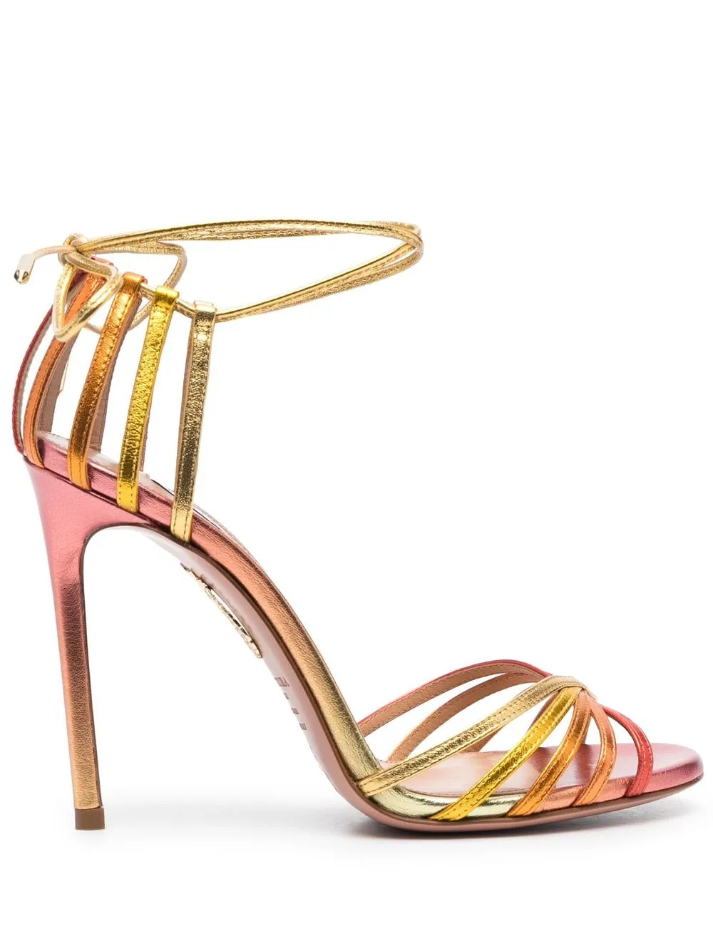 

Aquazzura sandalias Straight to Heaven con tacón 120mm - Rosado