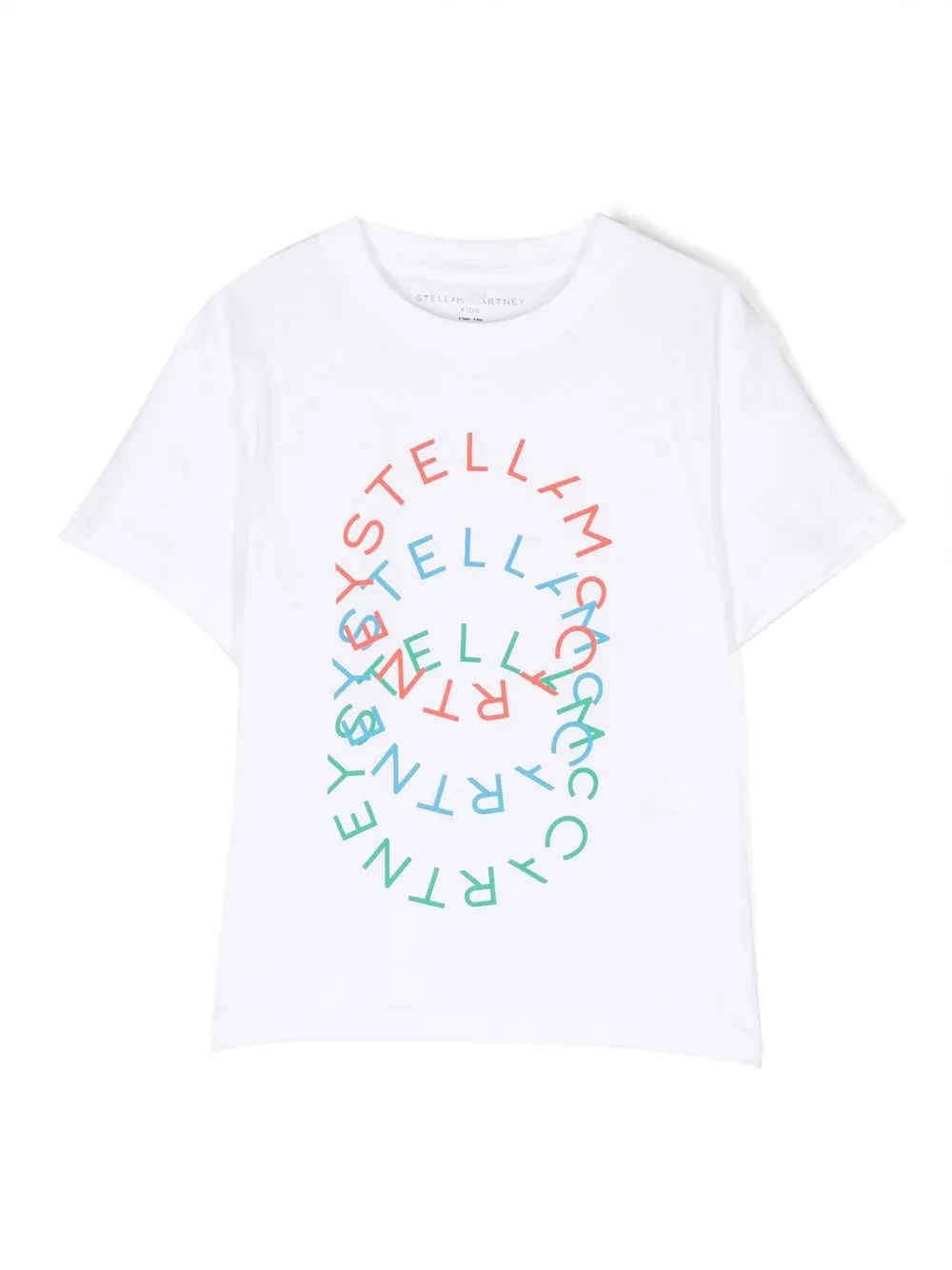 Stella Mccartney Graphic-print Short-sleeve T-shirt In Weiss