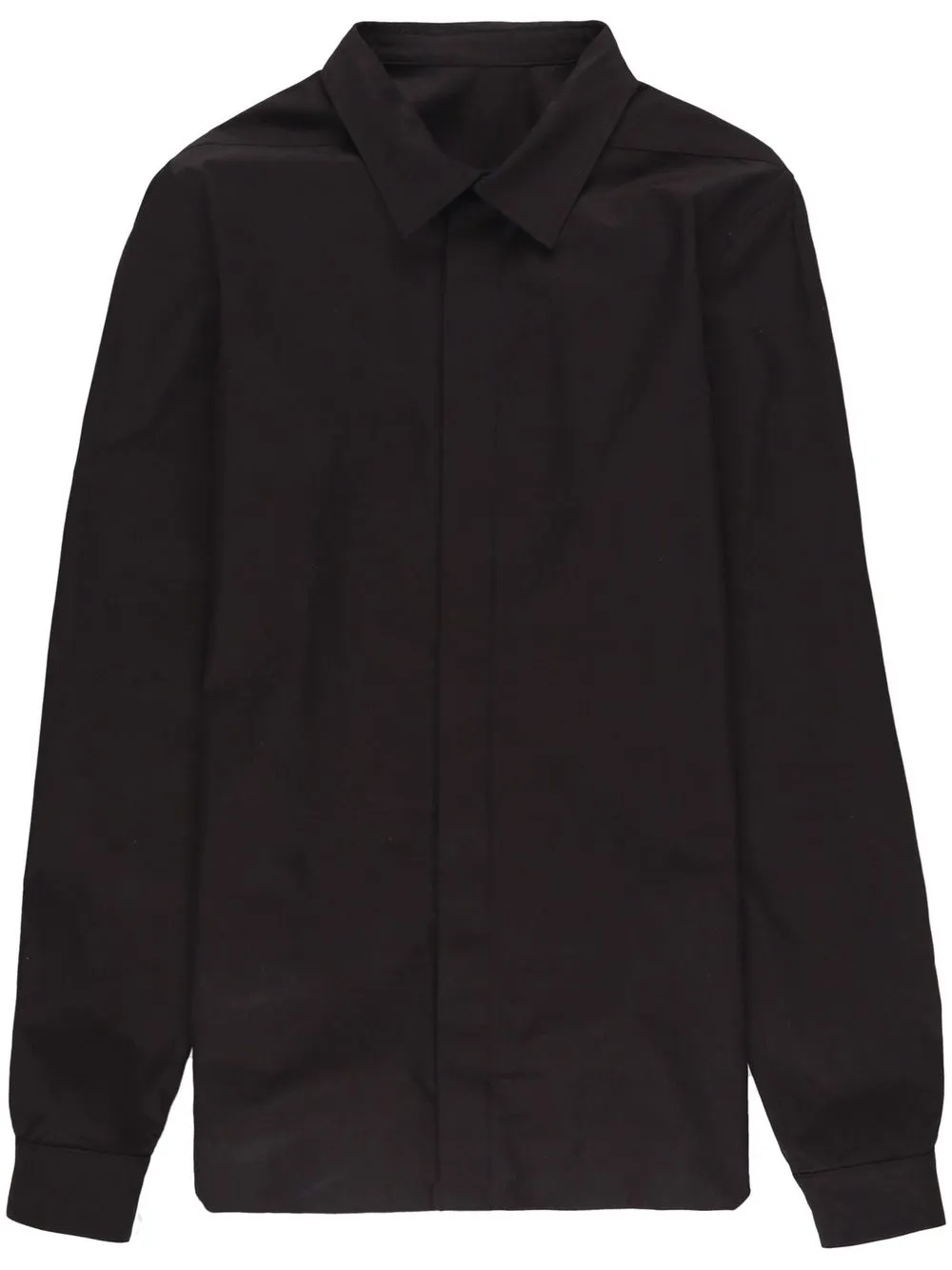 

Rick Owens Office long-sleeved shirt - Black