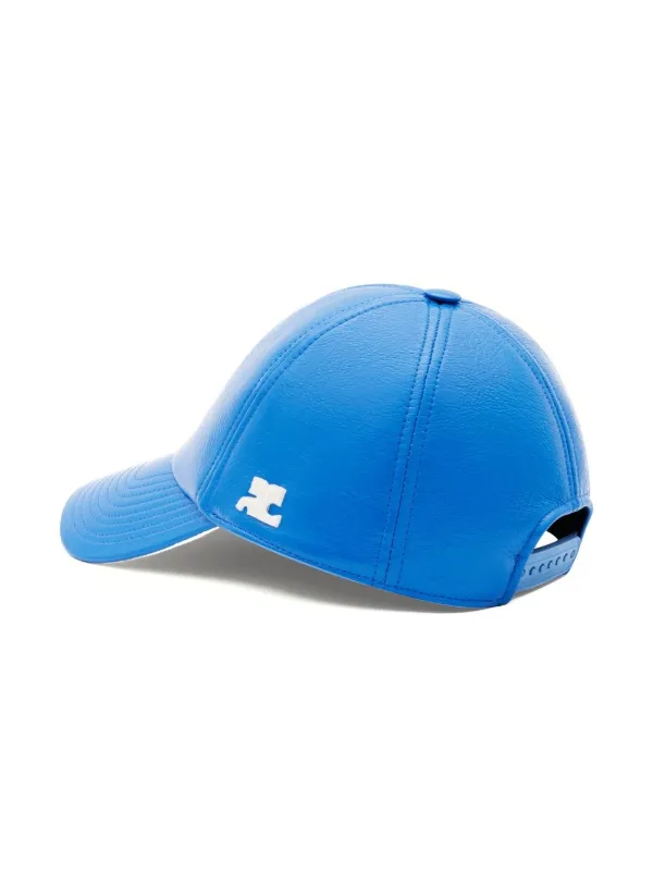 Courrèges Logo Patch Cap | Blue | FARFETCH AO