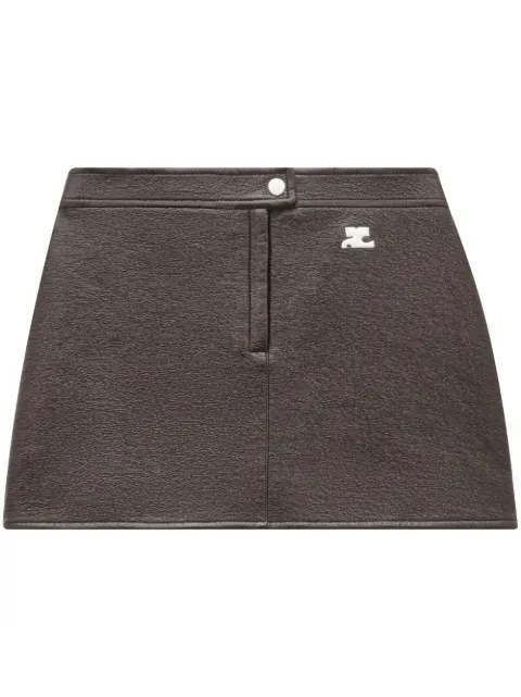 Courrèges A-line mini skirt