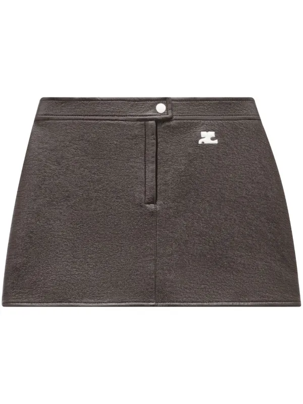 スカート COURREGES COTTON DENIM MINI SKIRT 19530433_43559431_600.jpg