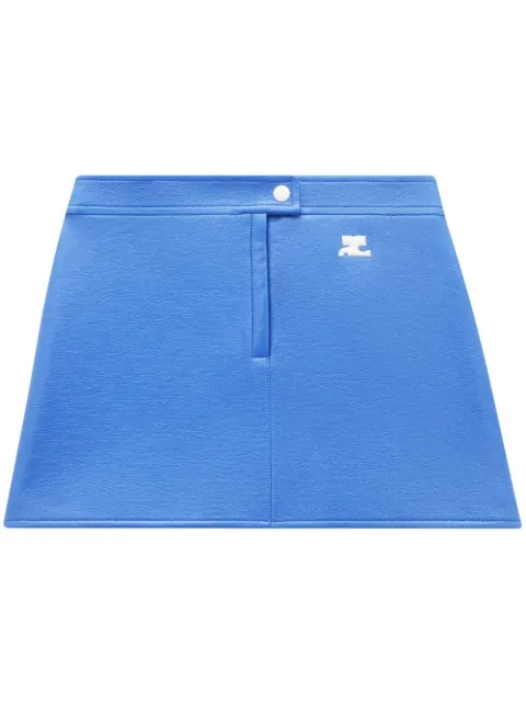 Courrèges falda corta acampanada