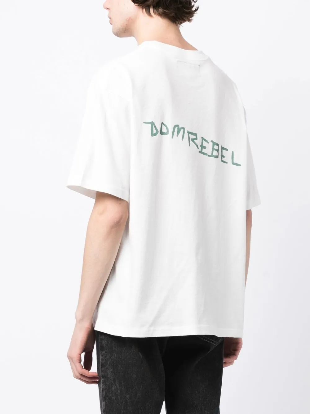 Domrebel T-shirt Mit Shopper-print In White