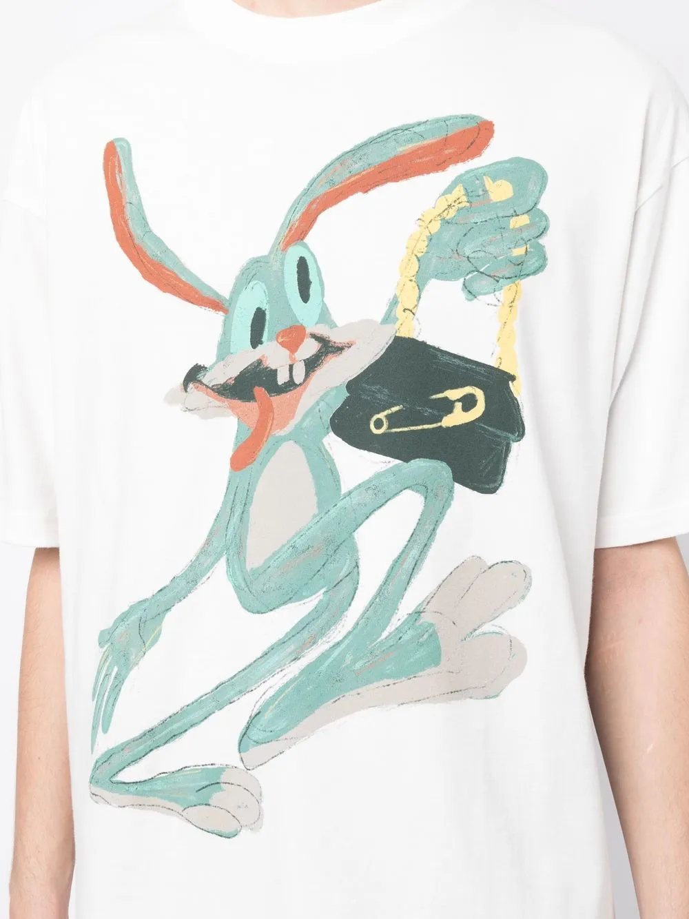 Domrebel T-shirt Mit Shopper-print In White