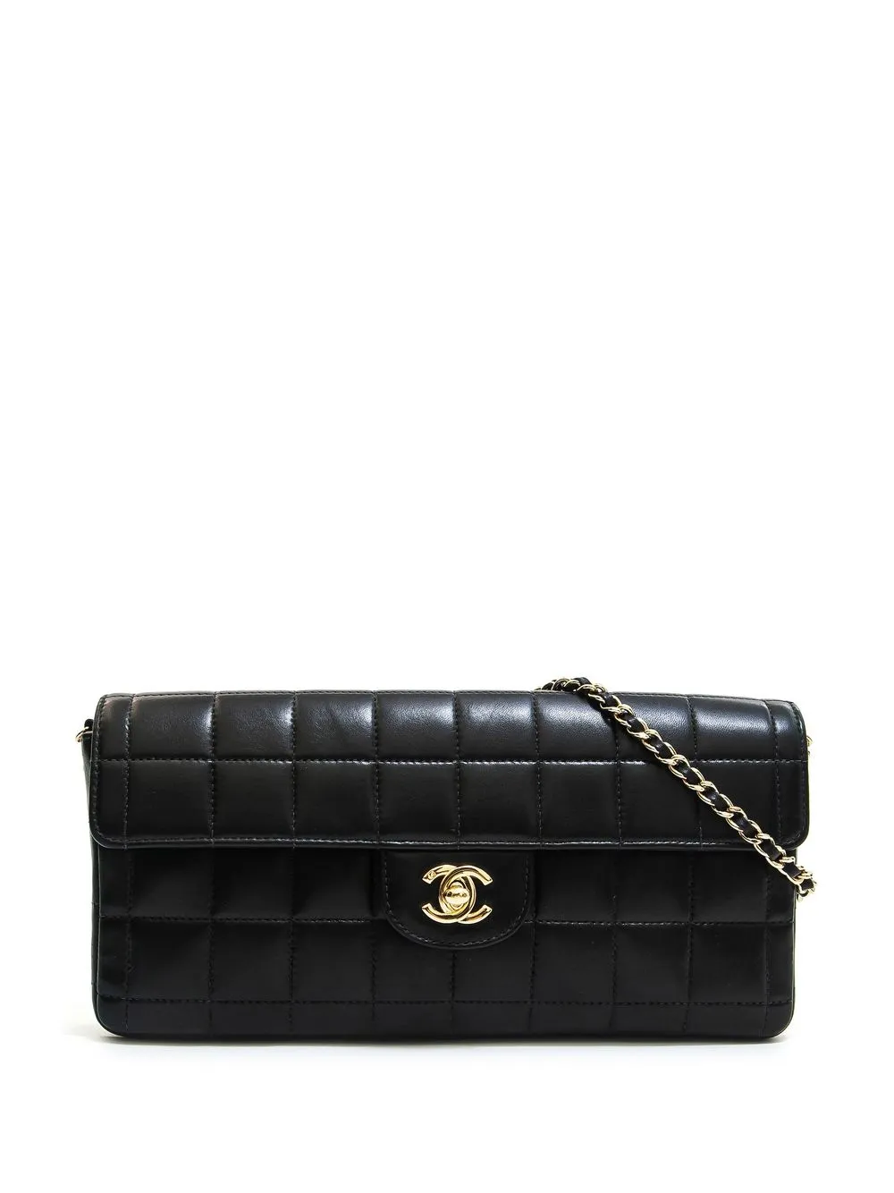 

CHANEL Pre-Owned bolsa de hombro Choco Bar 2004-2005 - Negro