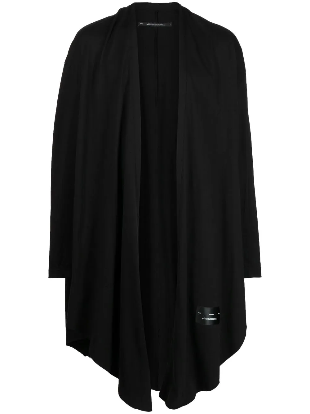 

Julius jersey robe cardigan - Black
