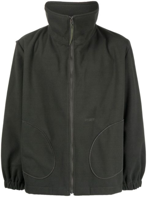 Off Duty fleece bomber jacket