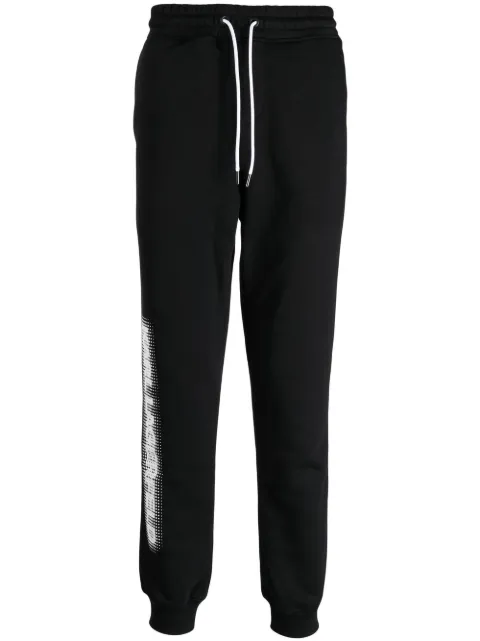 Karl Lagerfeld logo-print cotton track pants