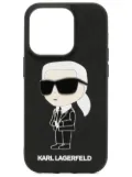 Karl Lagerfeld Ikon iPhone 14 Pro case - Black