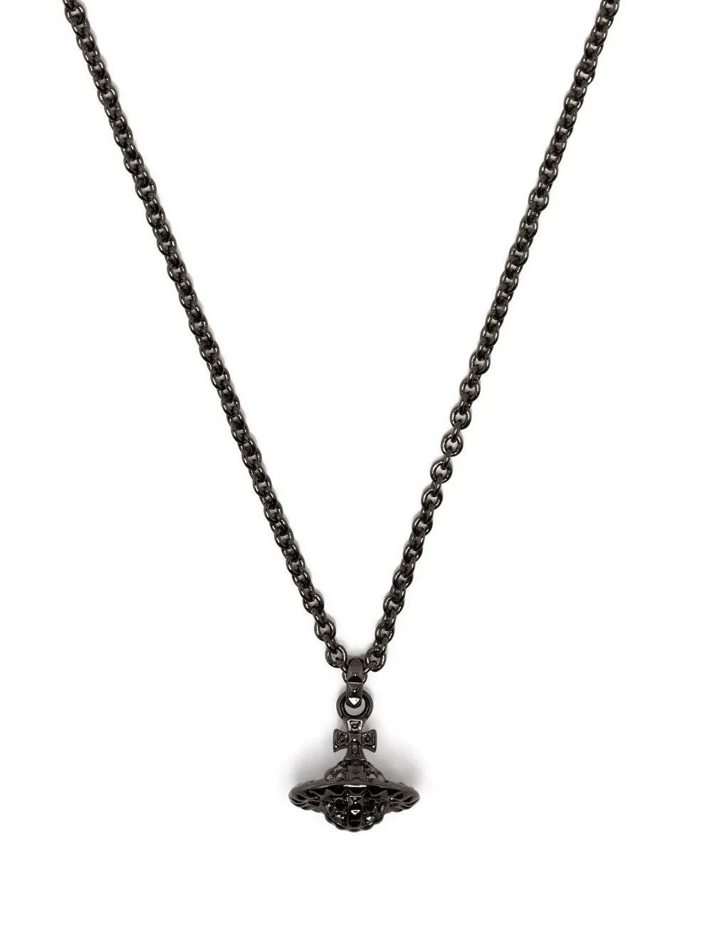 

Vivienne Westwood Orb-pendant chain-link necklace - Silver