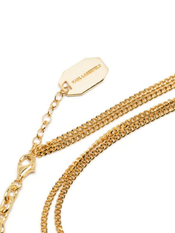 Karl Lagerfeld K/Monogram Chain Belt - Farfetch