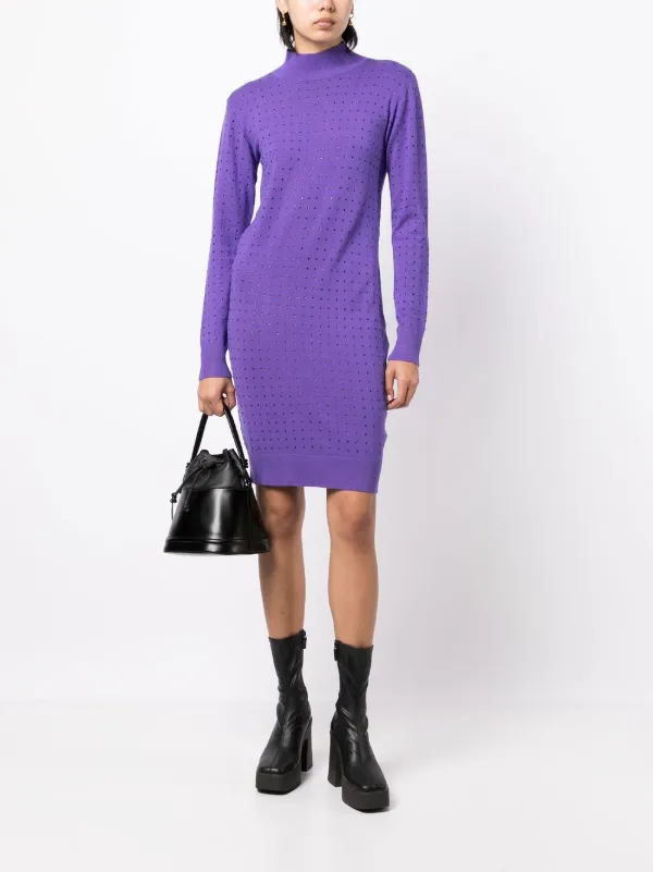 Karl lagerfeld 2024 purple dress