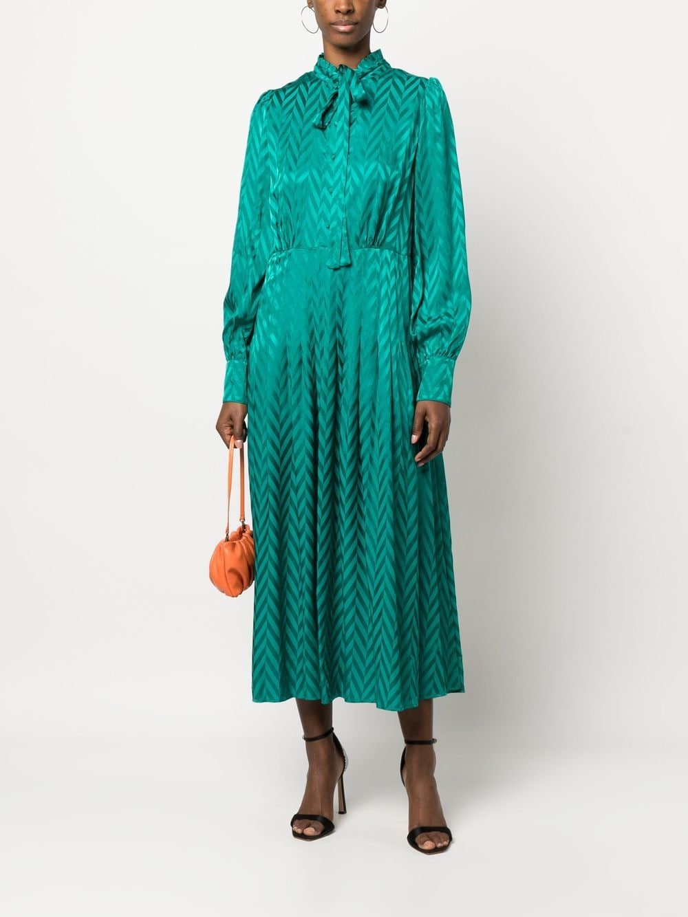 TWINSET Maxi-jurk met print - Groen