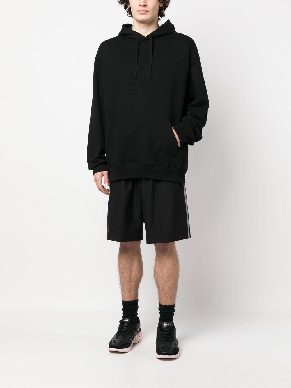 Y-3 Bermuda shorts - Zwart