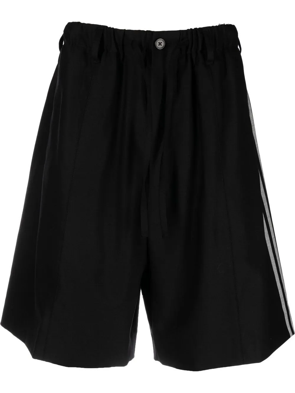 Y-3 Drawstring Bermuda Shorts In Black