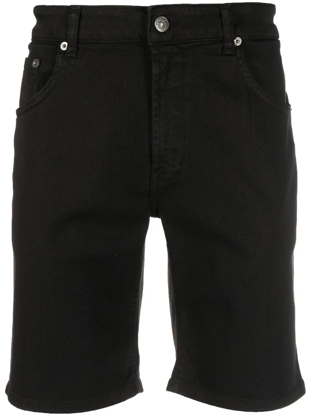 

DONDUP rolled chino shorts - Black