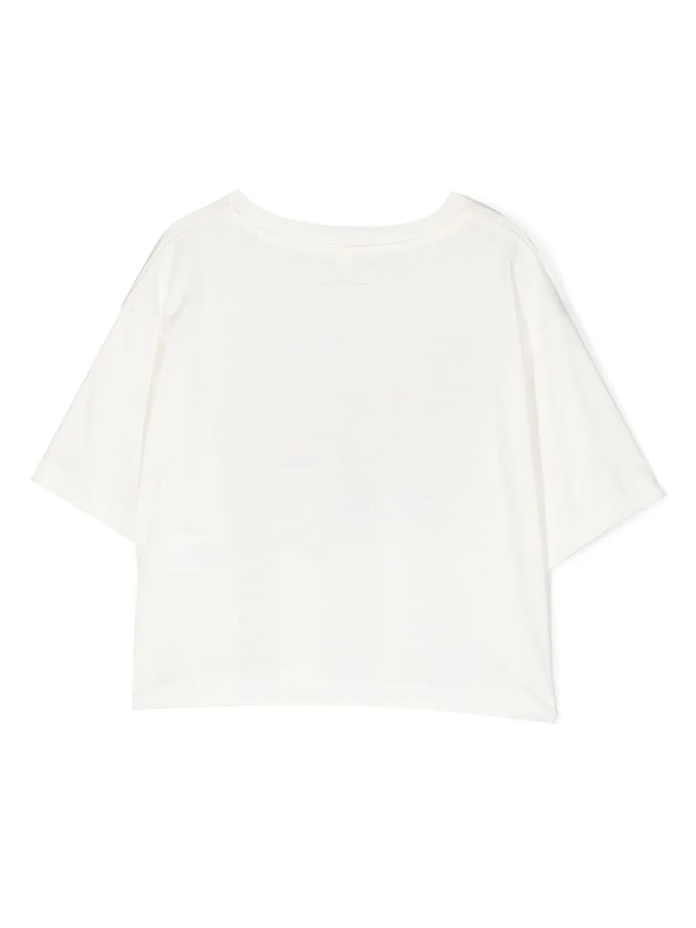 Stella McCartney Kids T-shirt met logoprint - Wit