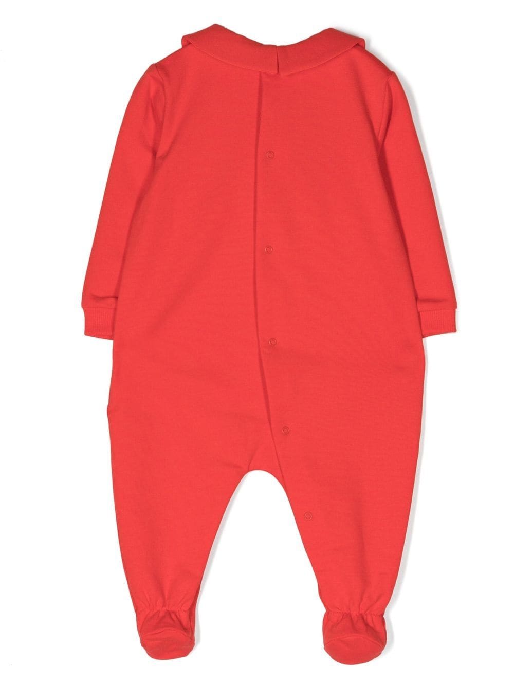 Image 2 of Moschino Kids logo-print cotton pyjamas