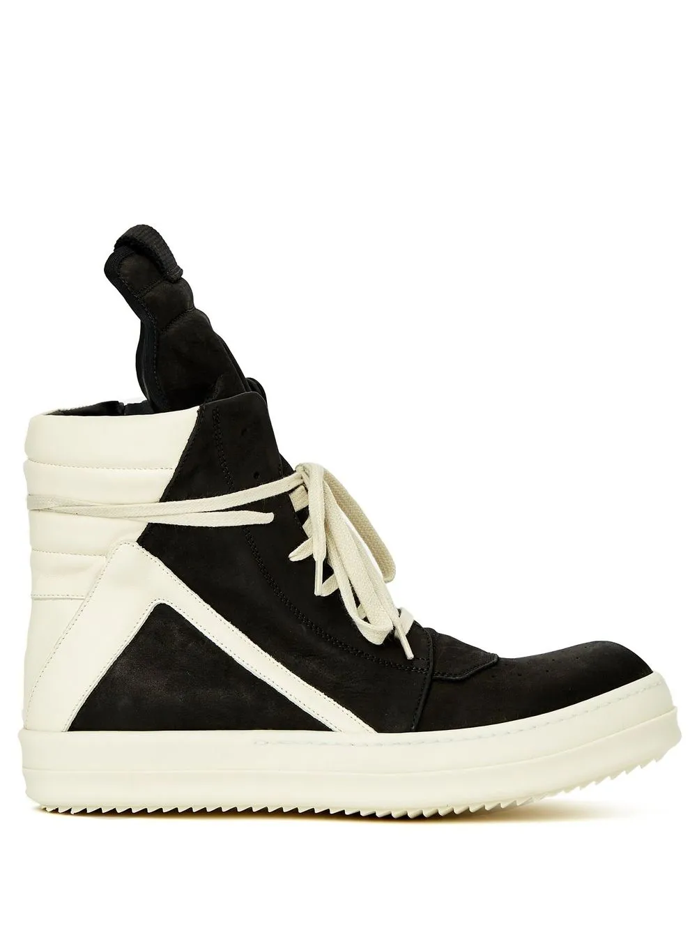 

Rick Owens Geo Basket suede high-top trainers - Black