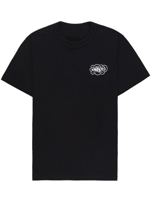 Sacai x Eric Haze Onekindword-print T-shirt - Farfetch