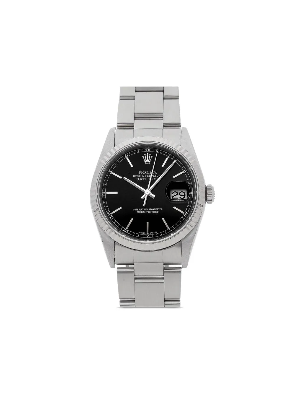 

Rolex reloj Datejust de 36mm 2002 pre-owned - Negro