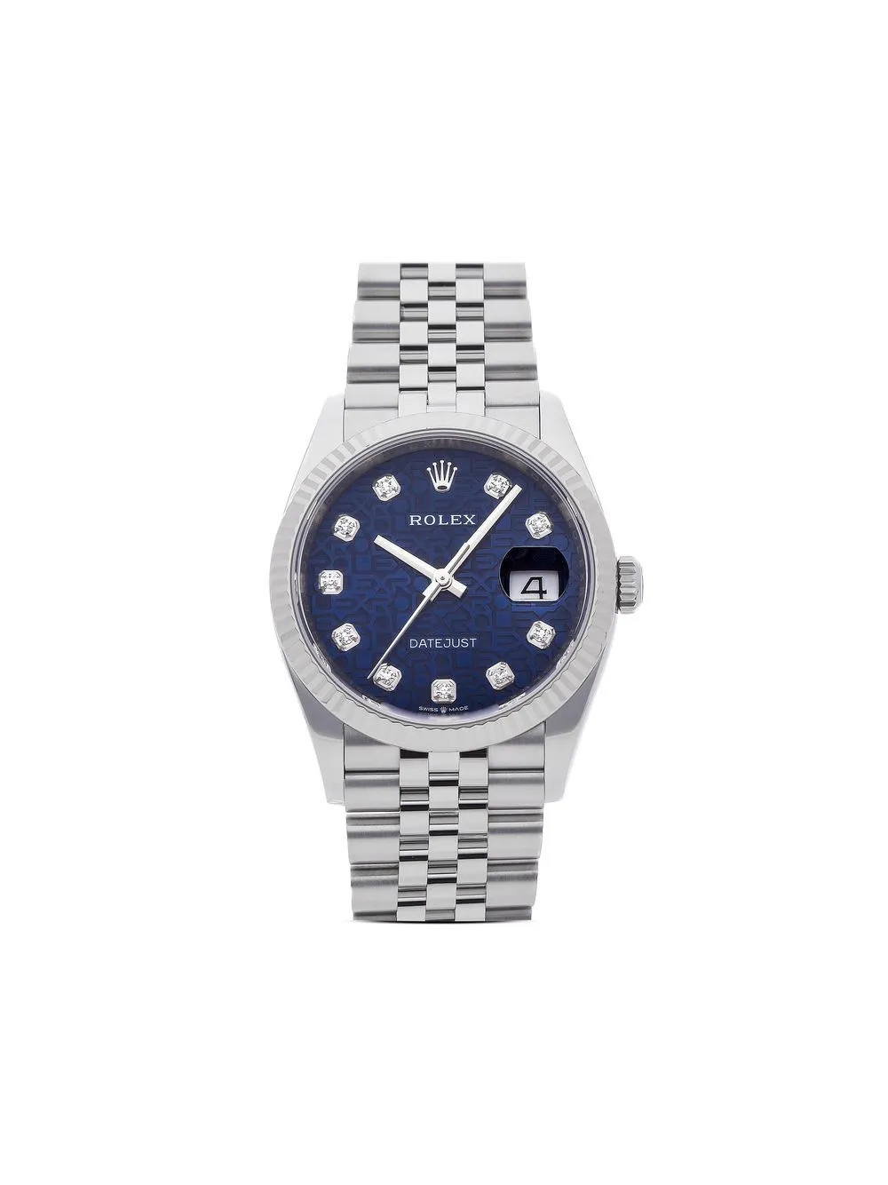

Rolex 2019 pre-owned Datejust 36mm - Blue