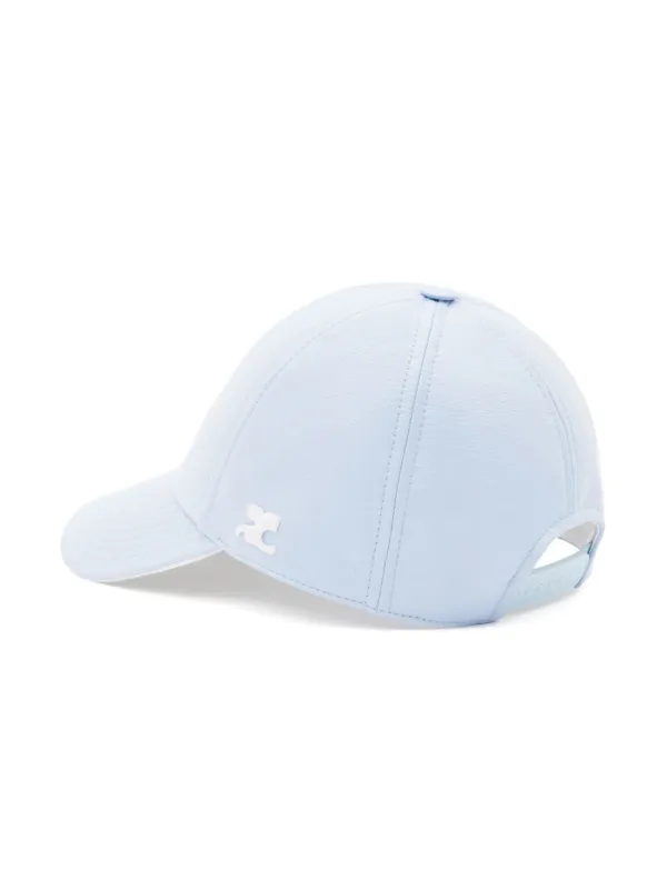 Courrèges ロゴ キャップ | ブルー | FARFETCH JP