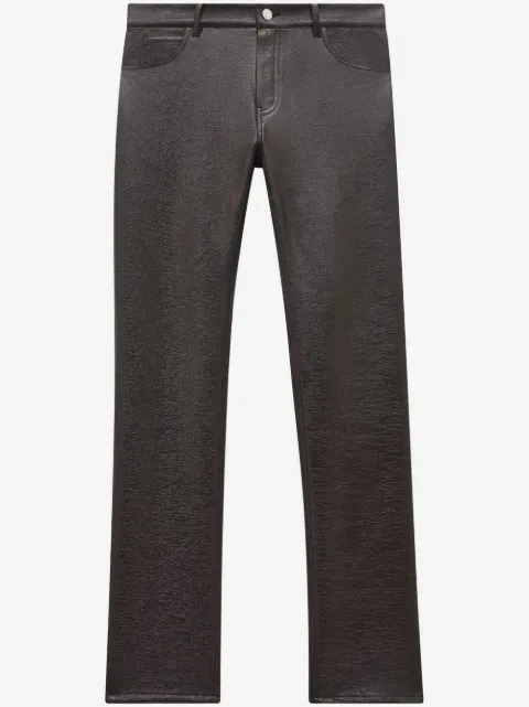Courrèges smala vinylbyxor