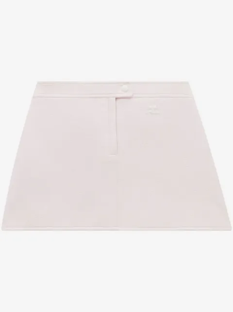 Courrèges falda corta acampanada