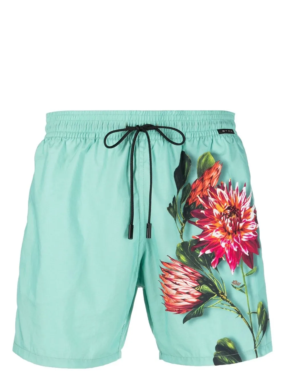 

ETRO flower-print swim shorts - Green