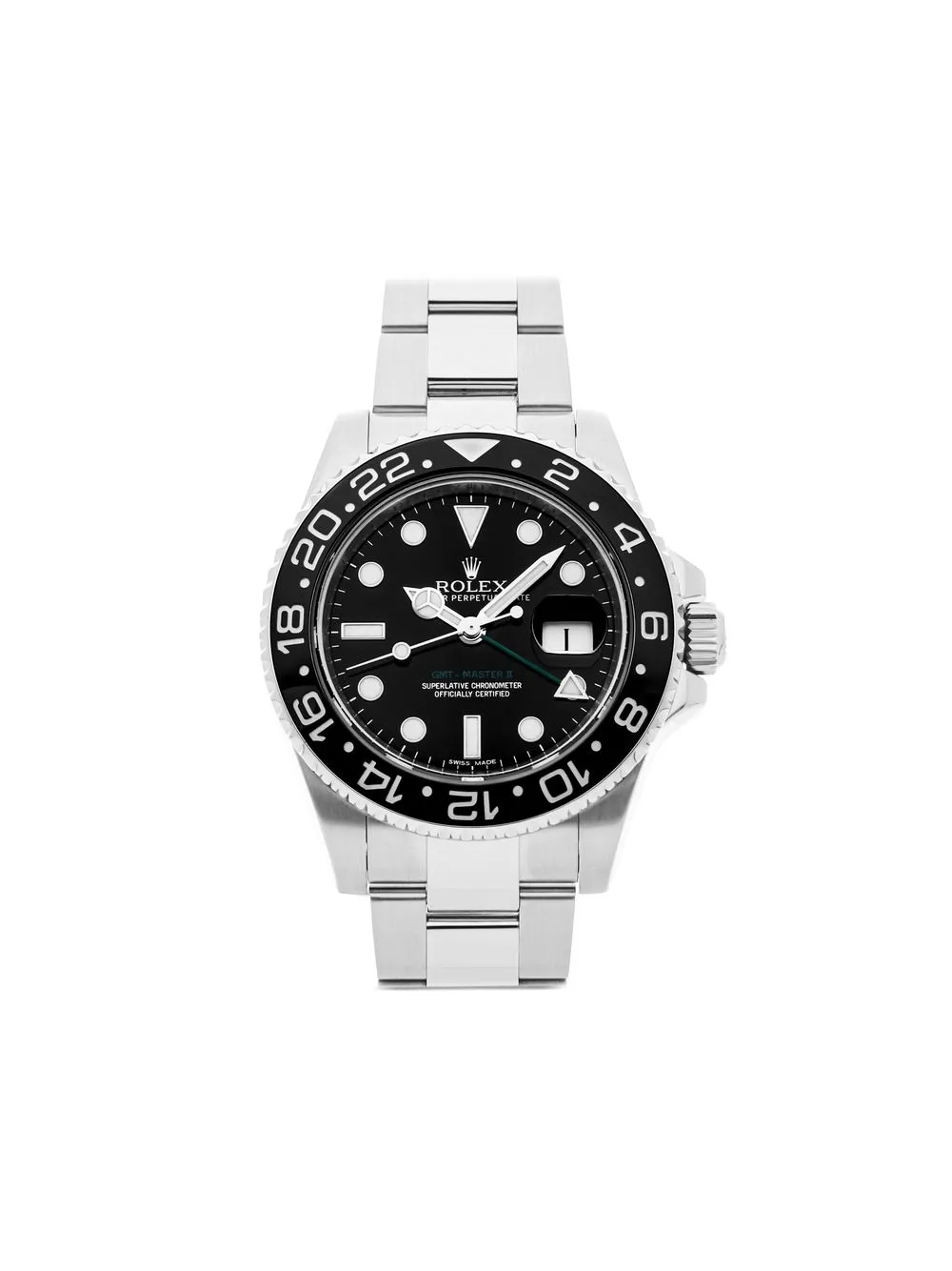 

Rolex 2010-2022 pre-owned GMT-Master II 40mm - Black