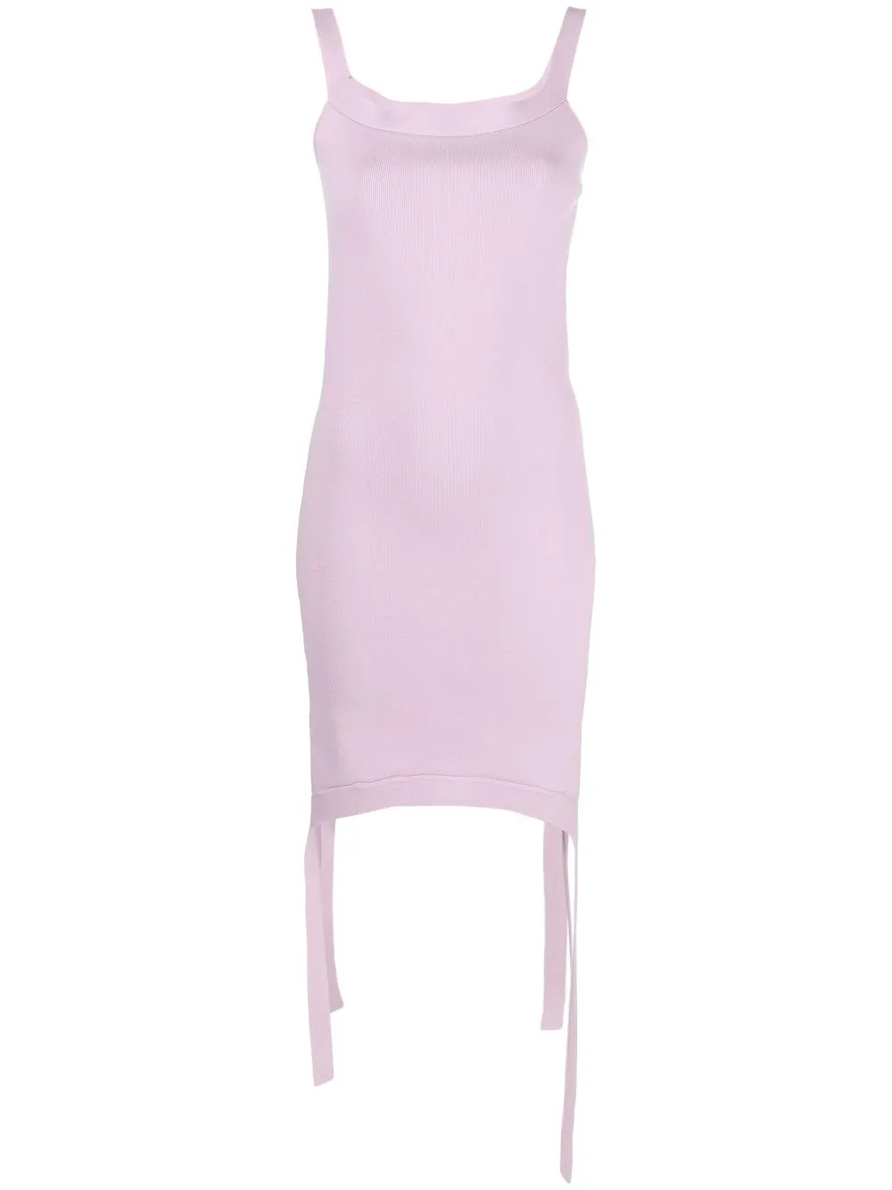 

JW Anderson square-neck sleeveless dress - Purple