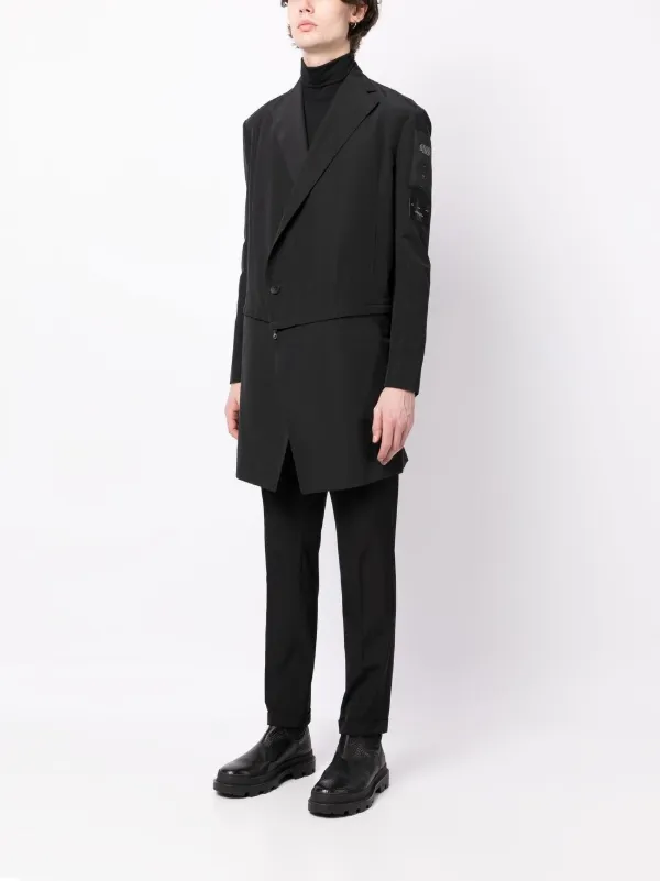 Julius detachable-panel Tailored Jacket - Farfetch