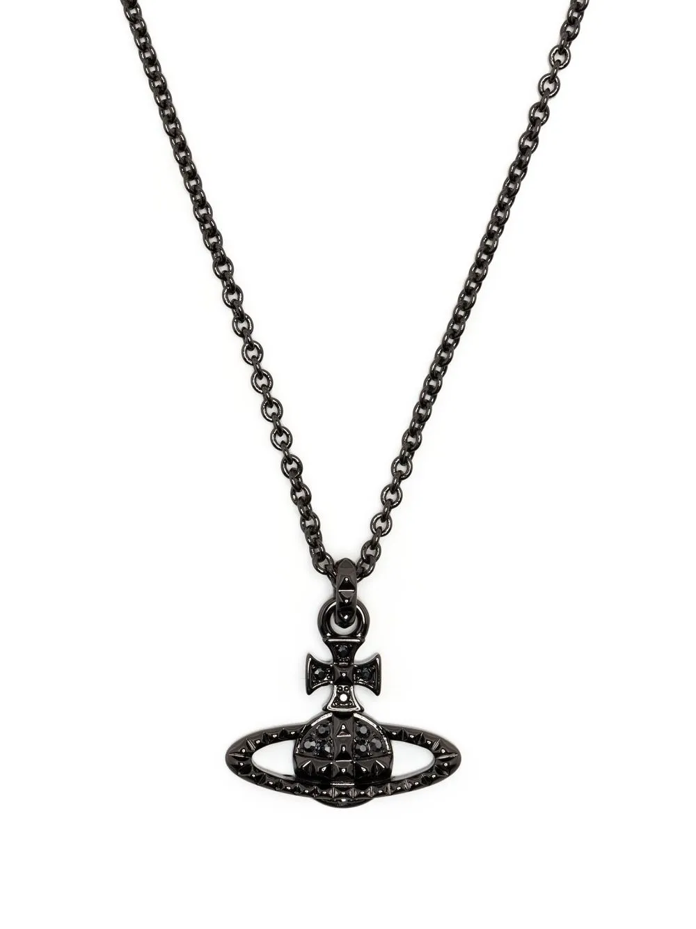 

Vivienne Westwood Orb-pendant chain-link necklace - Silver