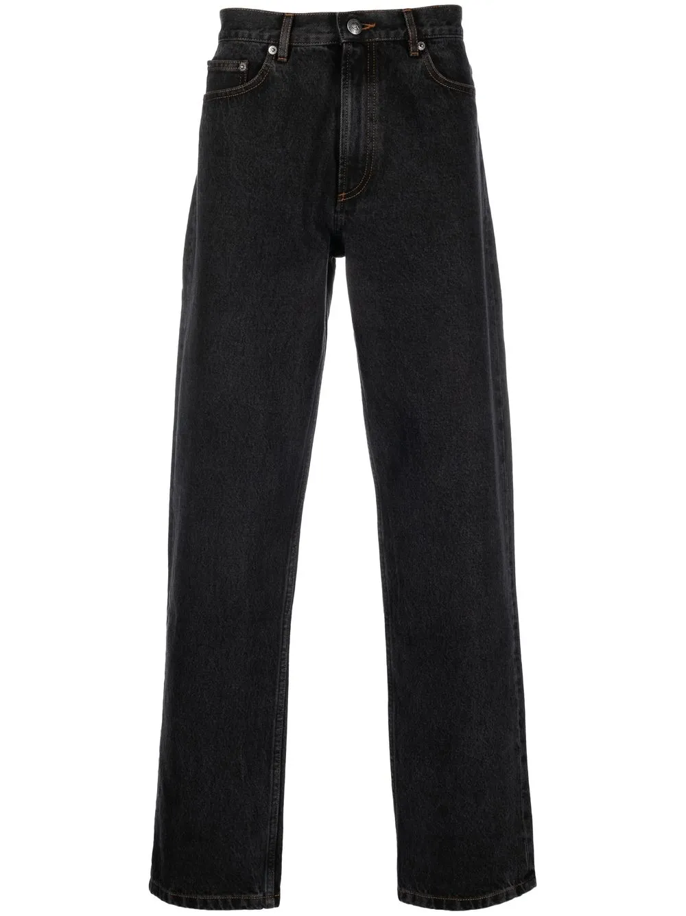 

A.P.C. mid-rise straight-leg jeans - Black