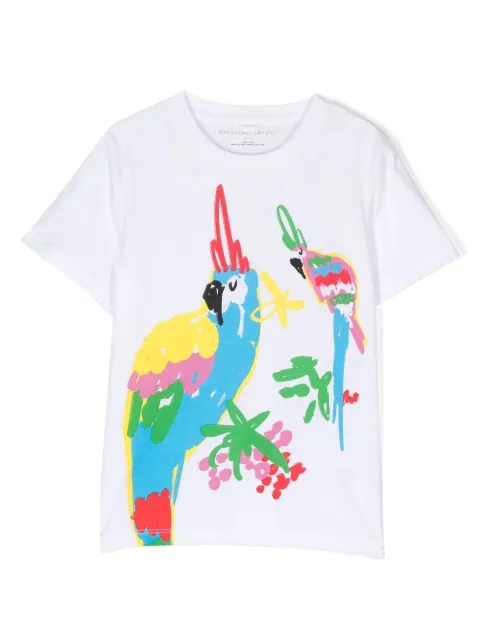 Stella McCartney Kids graphic-print cotton T-shirt 