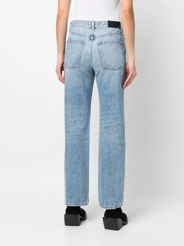 パンツ AMIRI Women Straight Pants PS24WDF016DE Blue Amiri Baggy Cargo Jeans - Blue - Women | PS24WDF016 | thebs.com