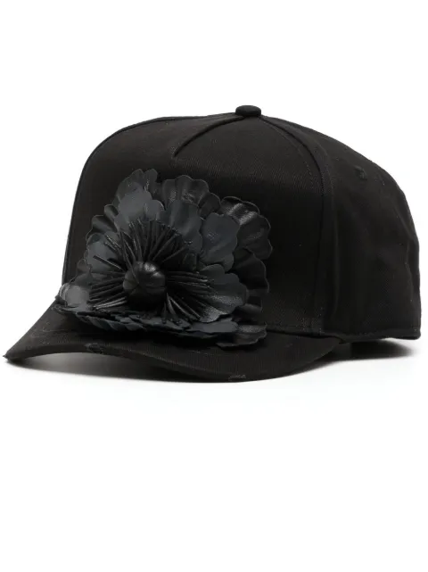 DSQUARED2 casquette Gothic à fleurs