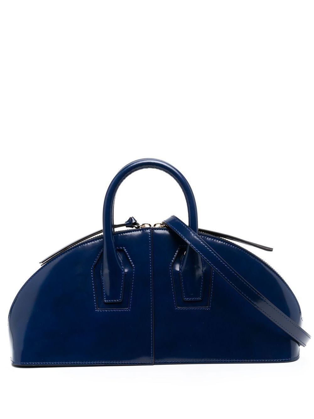 Oui Oui New Mercy Grained Tote Bag In Blue