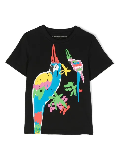 Stella McCartney Kids graphic-print cotton T-shirt 