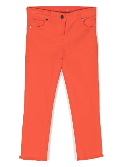 Stella McCartney Kids mid-rise straight-leg jeans 